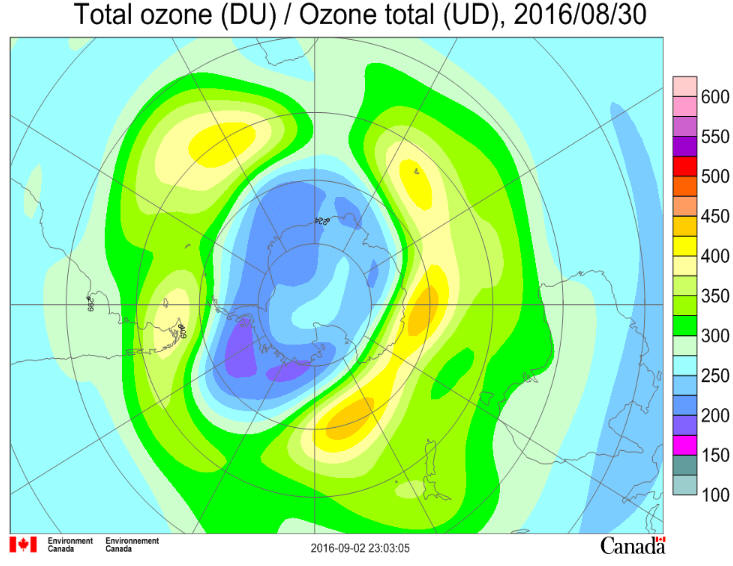 Ozone Hole 2016