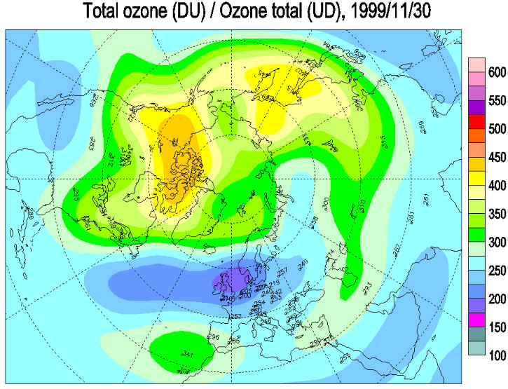 Arctic  Ozone Hole
