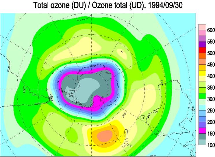 The Ozone Hole 1994