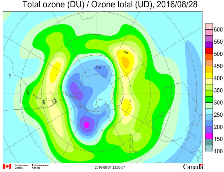 Ozone Hole 2016