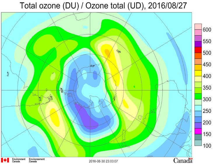 Ozone Hole 2016