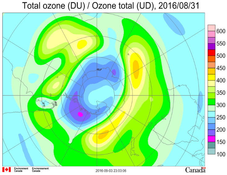 Ozone Hole 2016