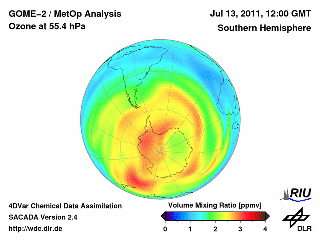 The Ozone Hole 2011